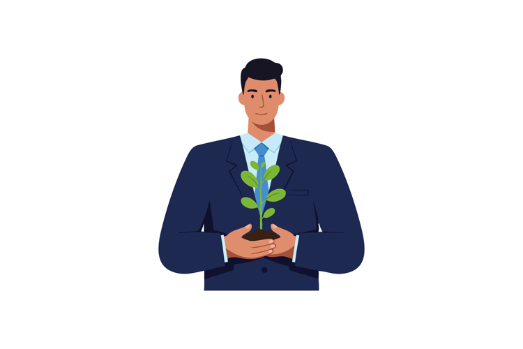 Businessman Clipart Image 9