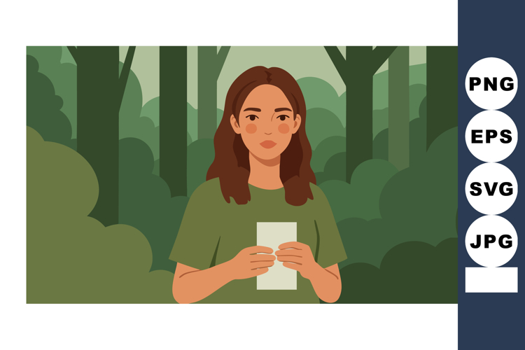 Woman Clipart Image 6