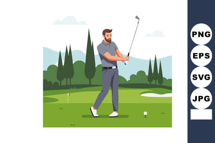 Golf Club Clipart