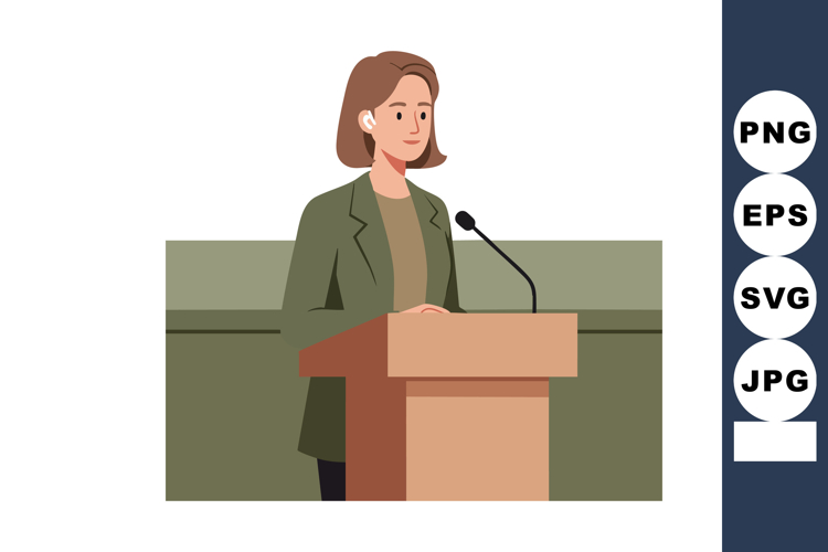 Woman Clipart Image 9