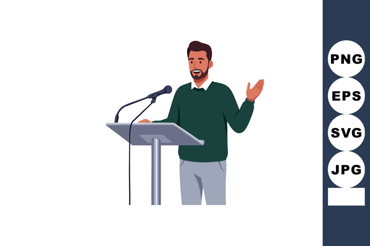 Podium Clipart Image 8