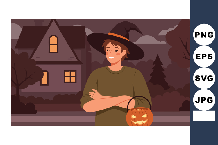 Witch Clipart Image 9