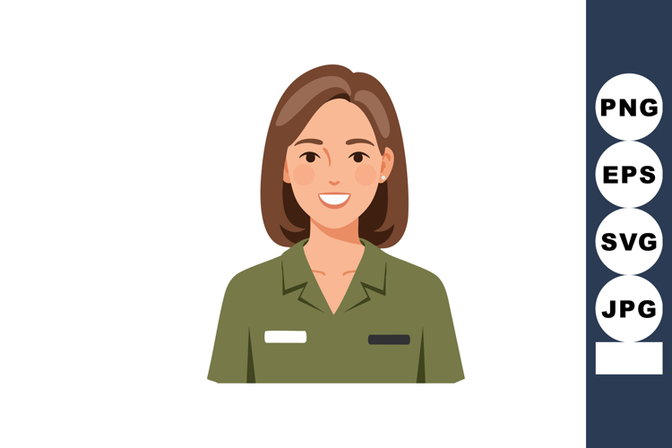 Hair Vector Image 15