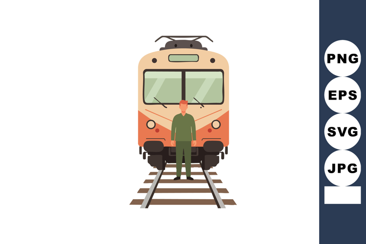 Train Clipart Image 9