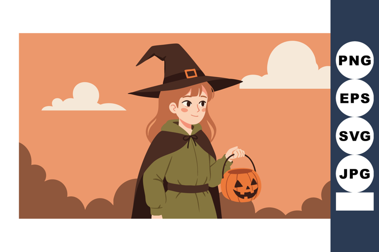 Witch Clipart Image 4