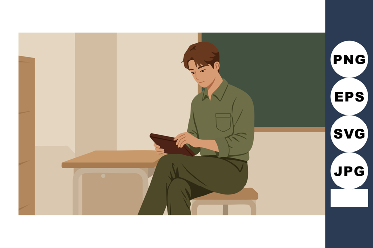 Classroom Clipart Image 23