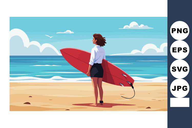 Woman Clipart Image 7