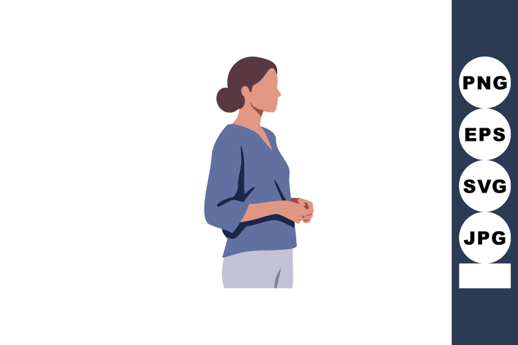 Woman Clipart Image 23