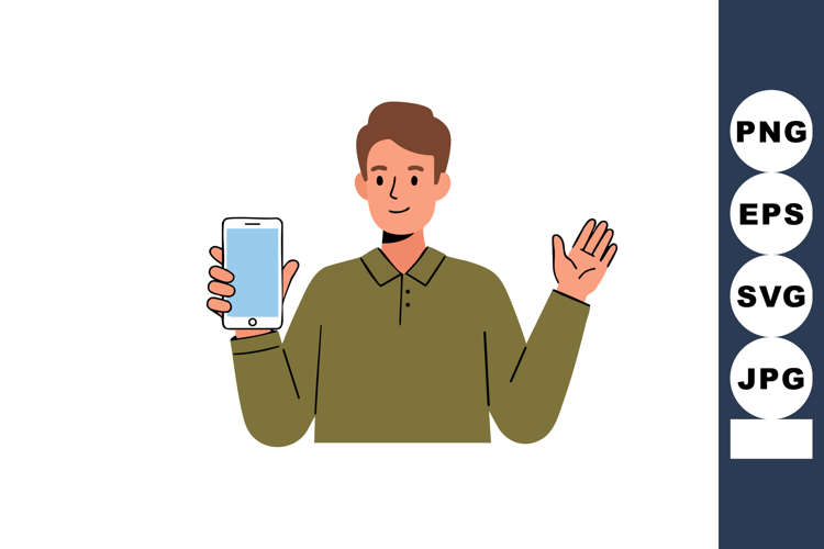 Smartphone Clipart Image 7