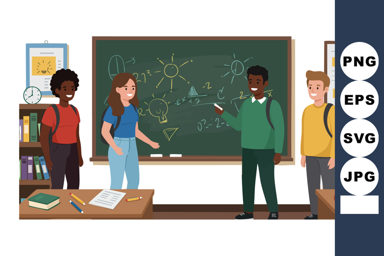 Classroom Clipart Image 21