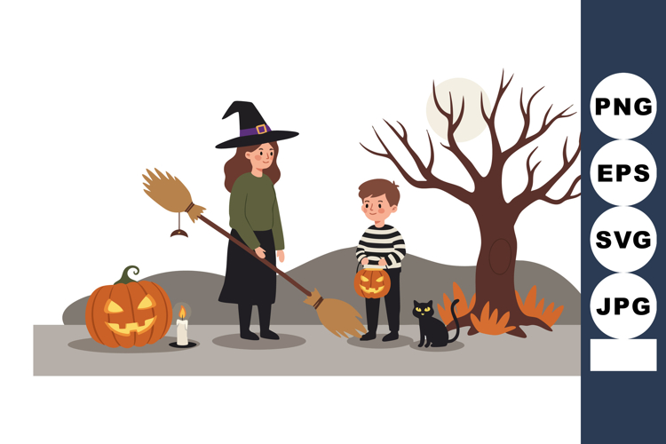 Witch Broom Clipart Image 13