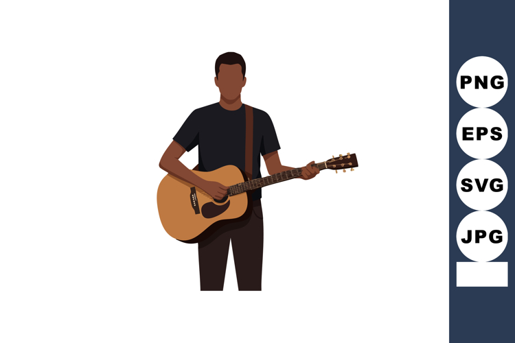 Guitar Clipart Image 16