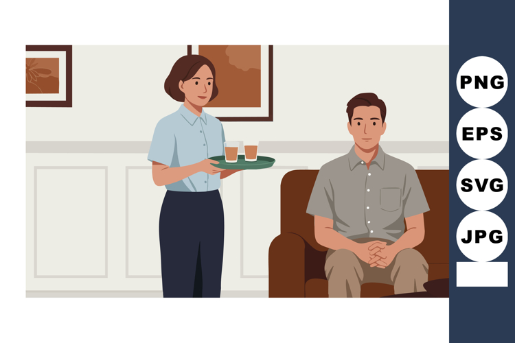 Woman Clipart Image 7