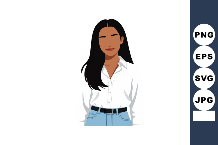 Woman Clipart Image 3
