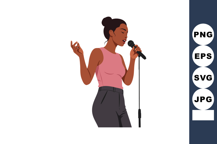 Microphone Clipart Image 15