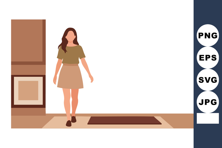 Woman Clipart Image 17