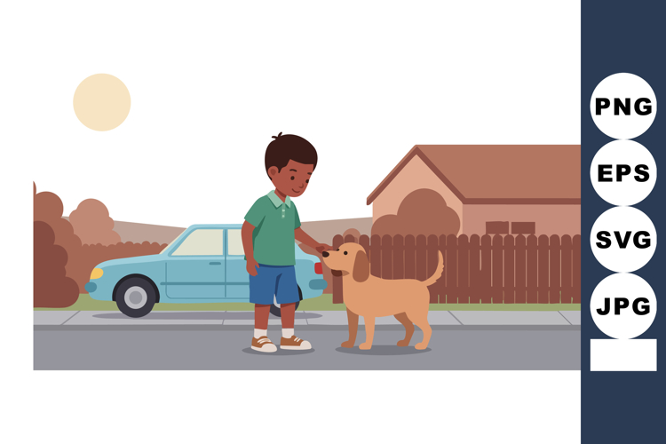 Playing Outside Clipart Image 20