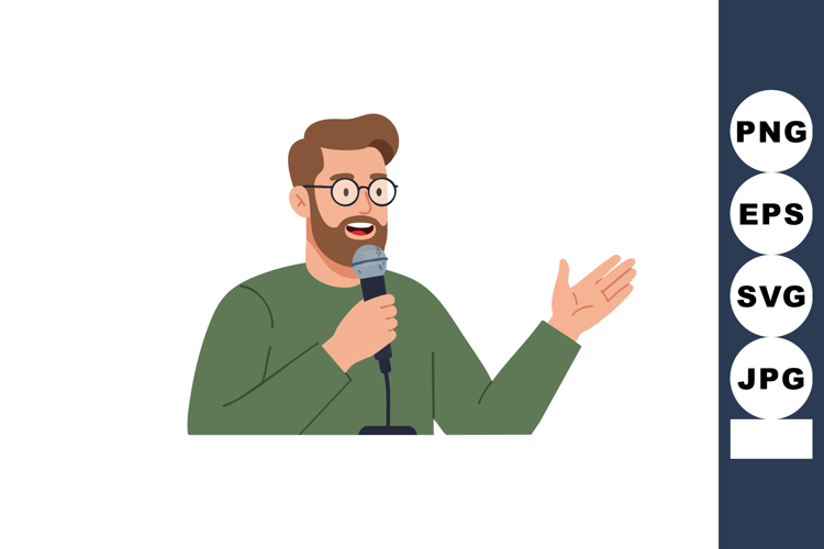 Microphone Clipart Image 14
