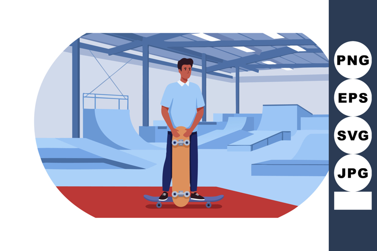 Skating Clipart Image 8