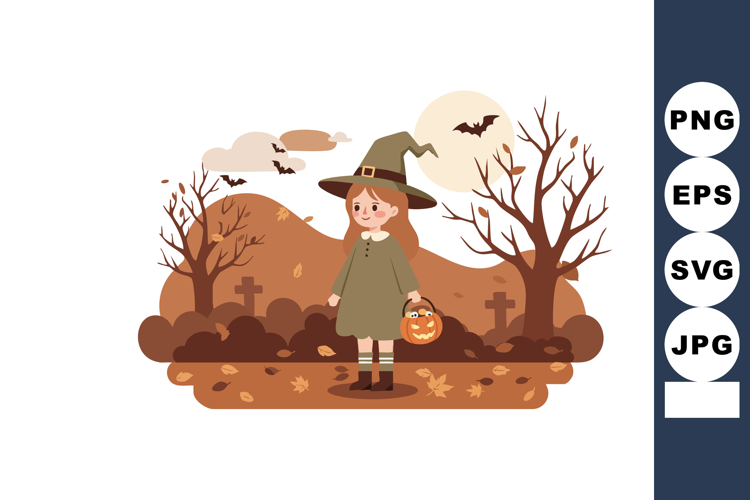Trick or Treat Clipart Image 5