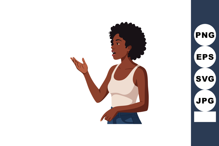 Woman Clipart Image 16