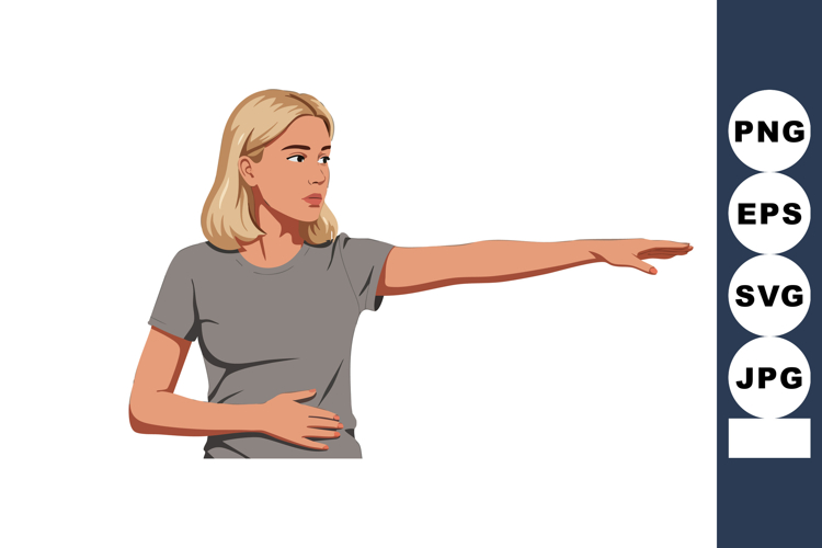 Woman Clipart Image 14