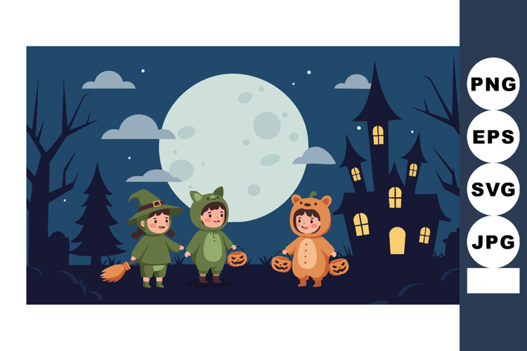 Full Moon Clipart Image 3