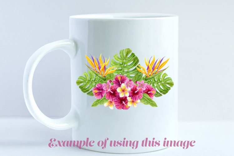 Hawaiian Flowers Clipart Image 7