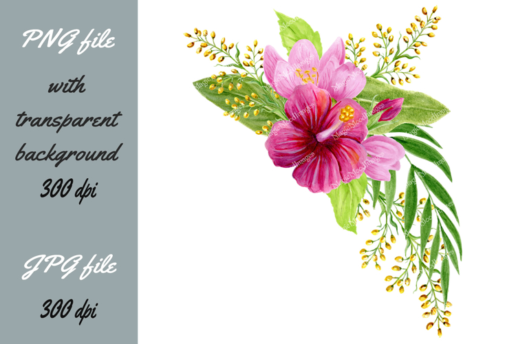 Tropical Leaf Clipart Image 3