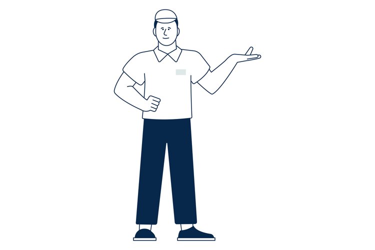 Businessman Clipart Image 6