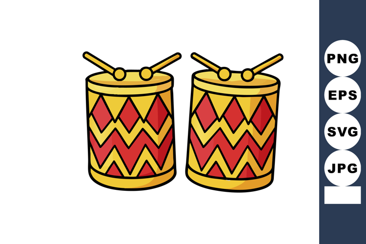 Drums Clipart Image 3