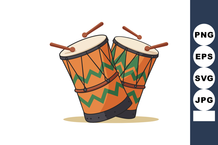 Drums Clipart Image 2