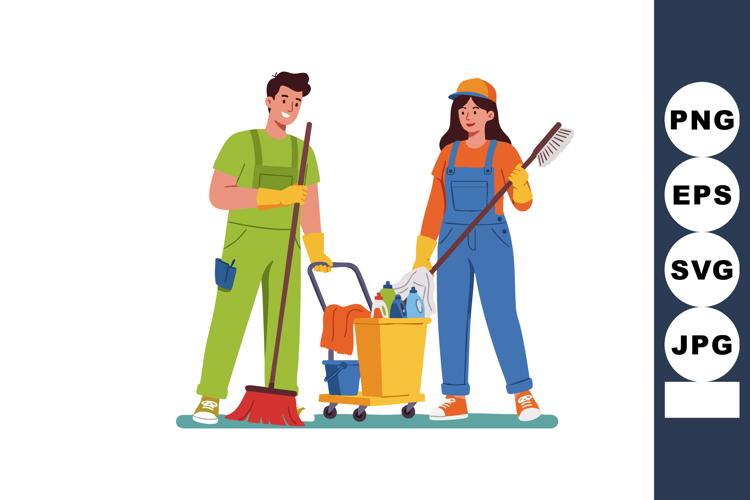 Cleaning Supplies Clipart Image 11