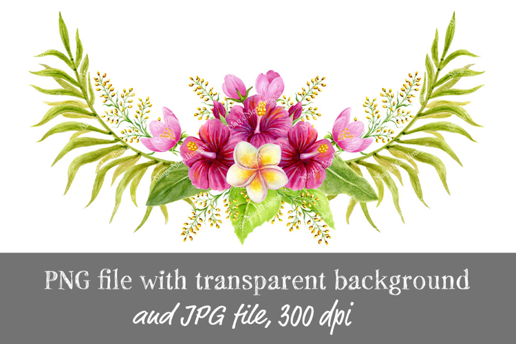 Hibiscus Flower Clipart Image 6
