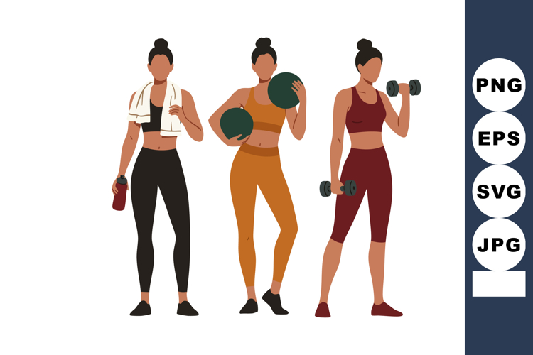 Dumbbell Clipart Image 9