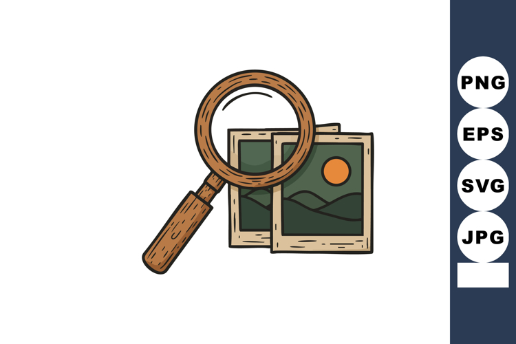 Magnifying Glass Clipart Image 23