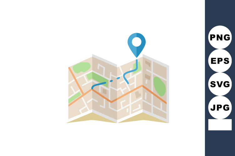 Map Clipart Image 18
