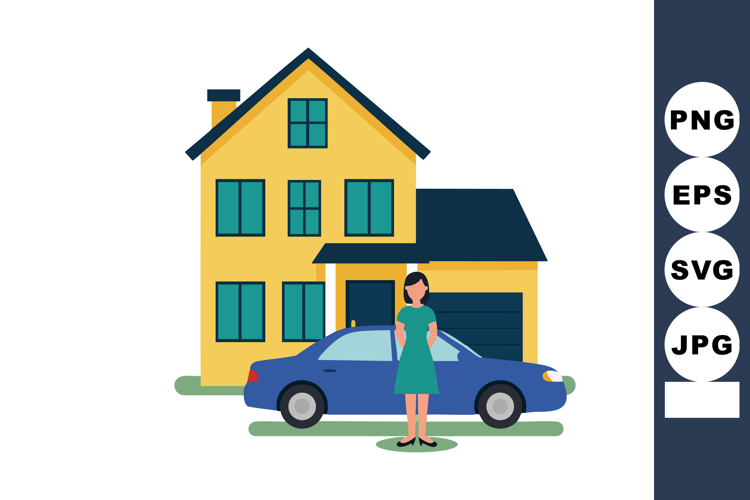 House Clipart Image 7