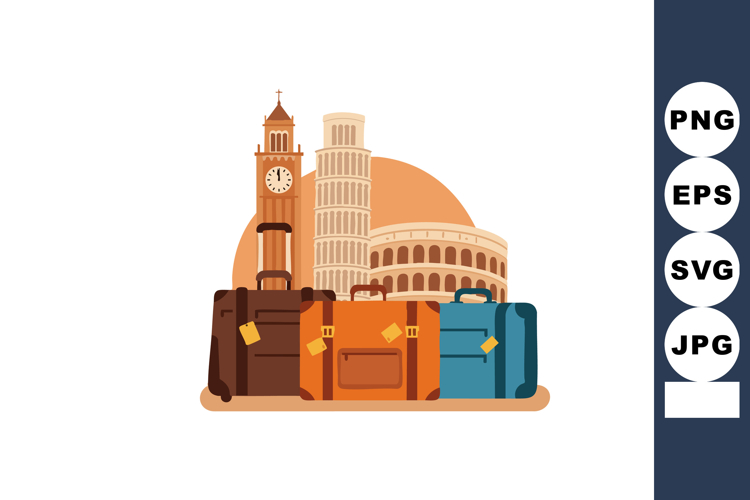 Suitcase Clipart Image 9