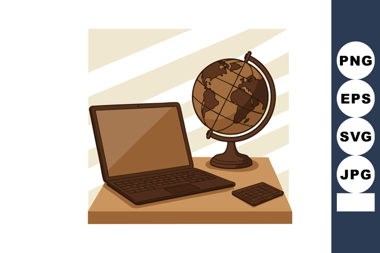 Globe Clipart Image 9