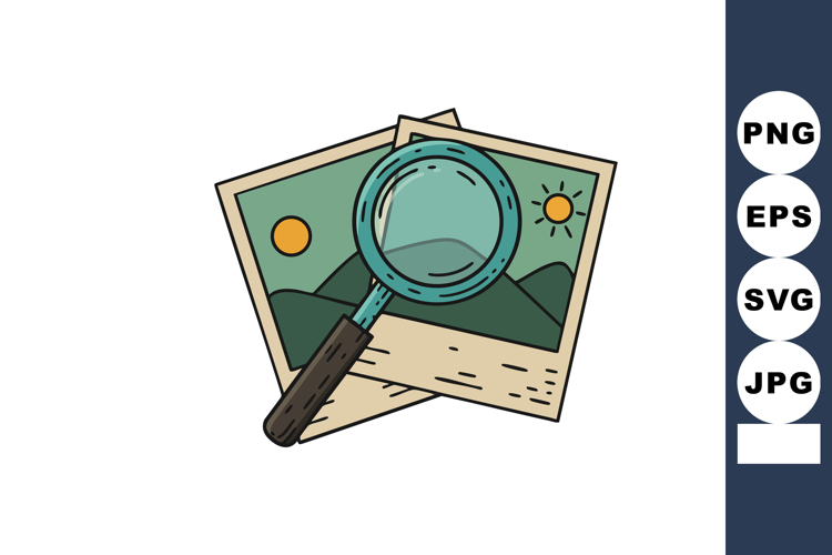Magnifying Glass Clipart Image 24