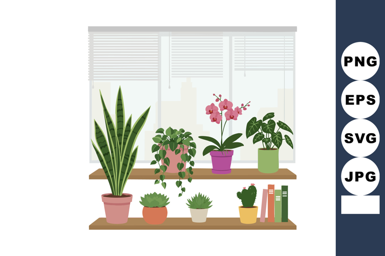 Orchid Clipart Image 6