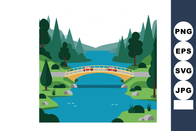 Bridge Clipart Image 20