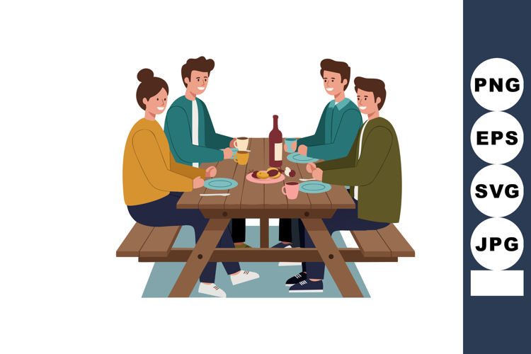 Friends Clipart Image 23