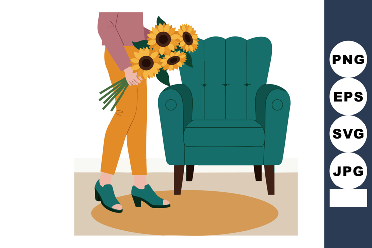 Armchair Clipart Image 13