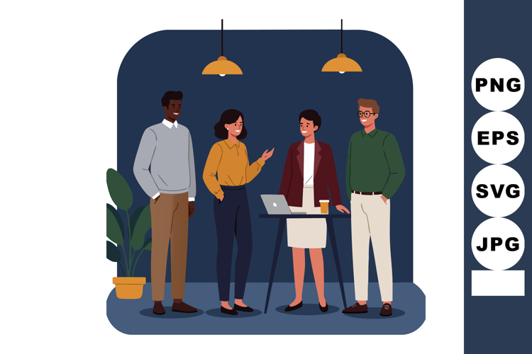 Group Of People Clipart Image 23