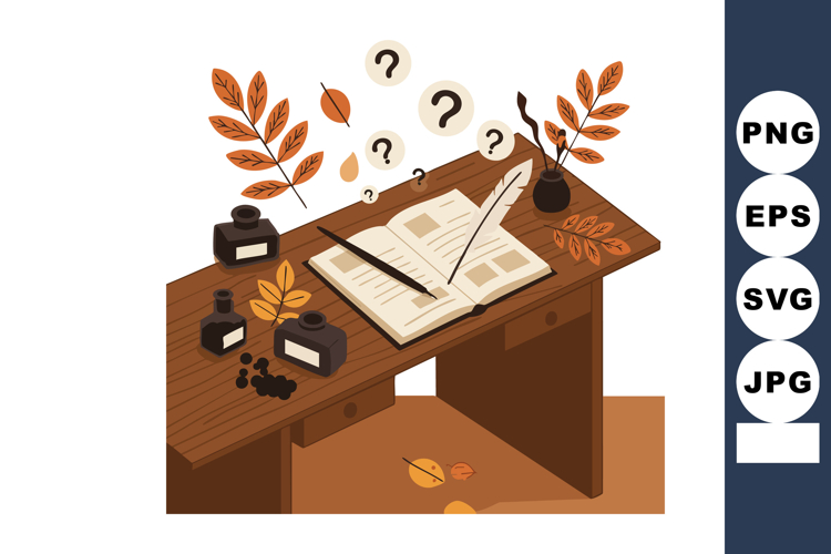 Quill Clipart Image 19
