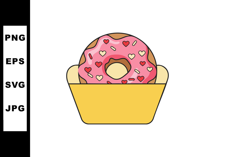 Donut Clipart Image 10