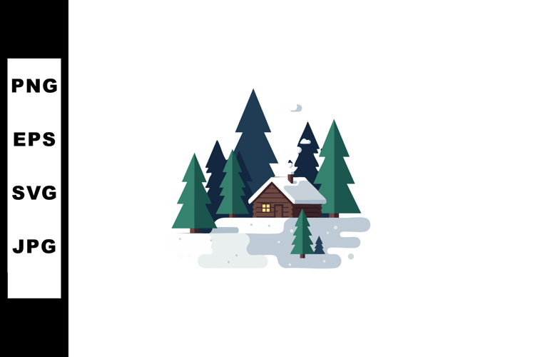 Cabin Clipart Image 14