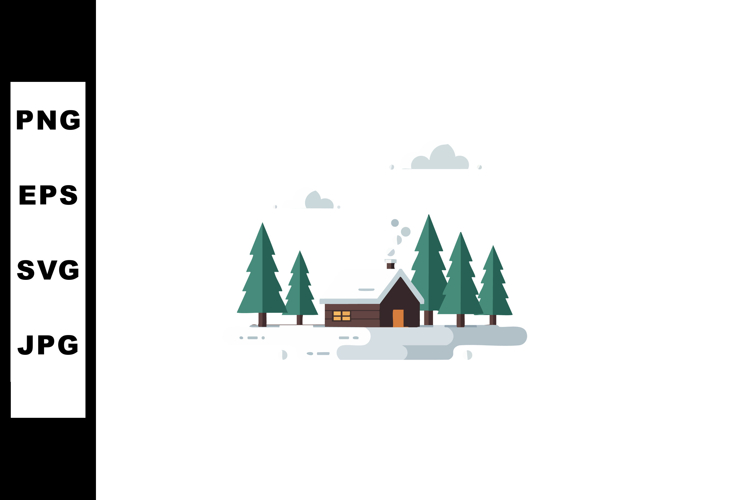 Cabin Clipart Image 13